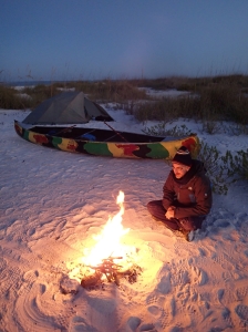 Camping on Shell Key recently for my friend David's birthday